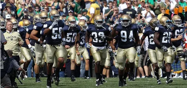 notre dame football notre dame football