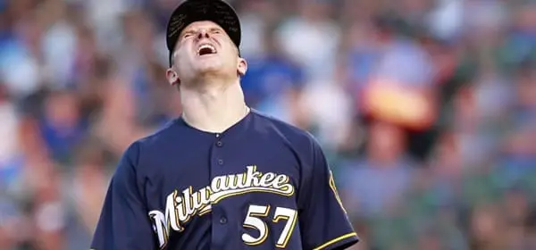 milwaukee-brewers-chase-anderson-600 Chase Anderson Milwaukee Brewers starting versus the Cubs