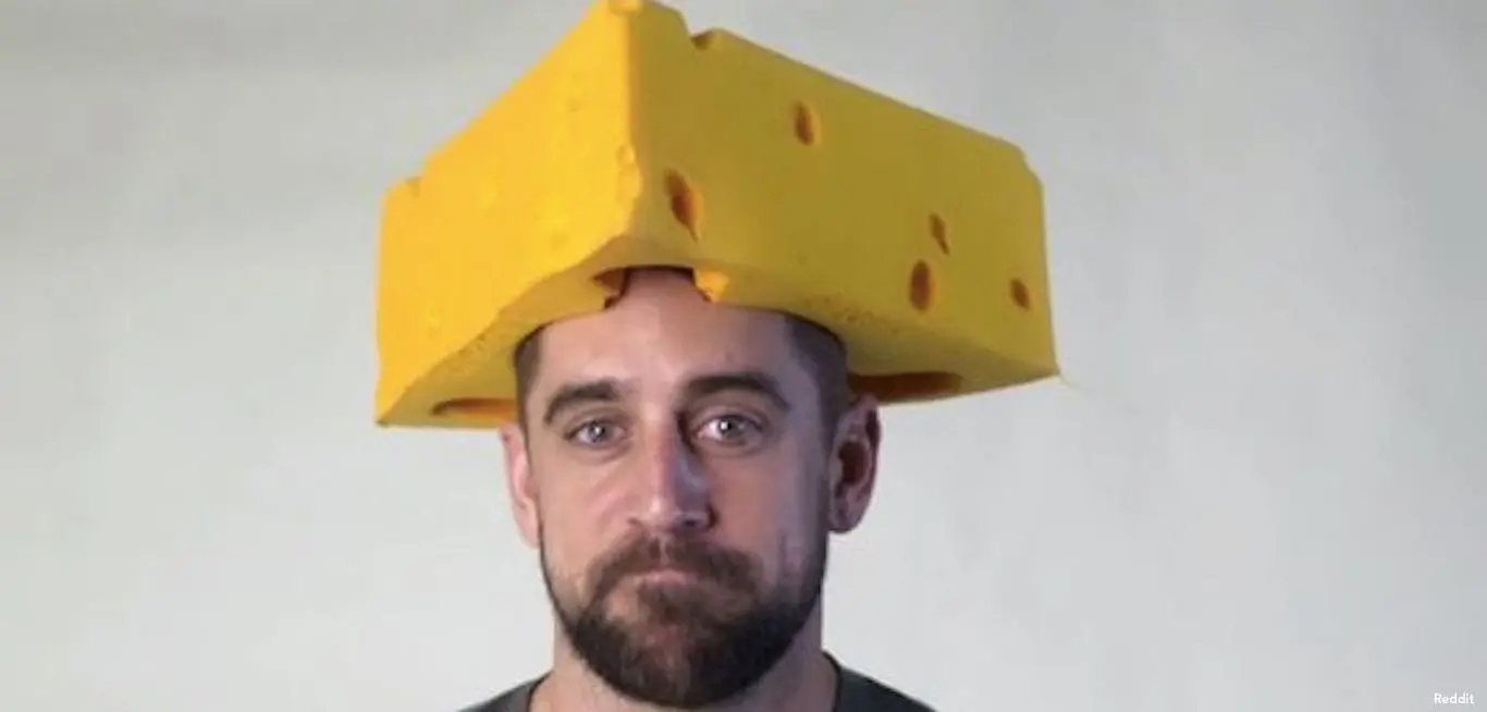 Aaron Rodgers Cheesehead Aaron Rodgers Cheesehead