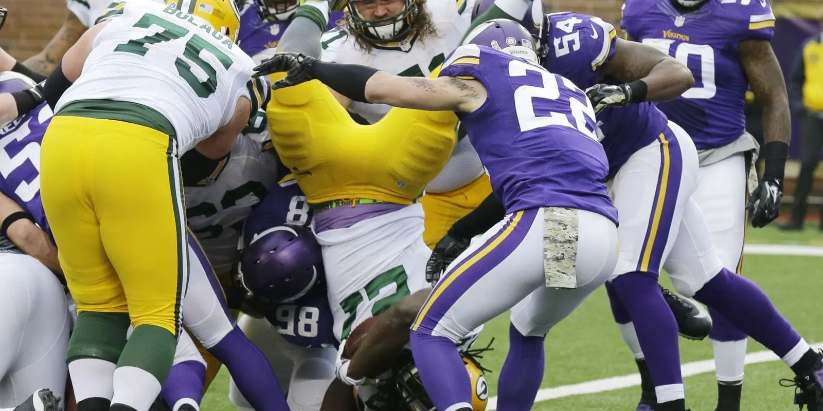 Packers Vikings Football Packers Vikings Football