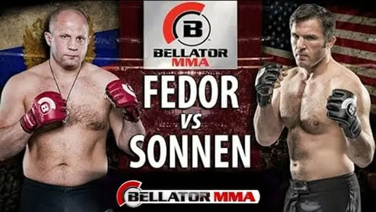 fedor-sonnen Fedor vs. Sommen Bellator 208