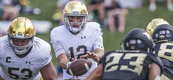 Ian Book Notre Dame QB