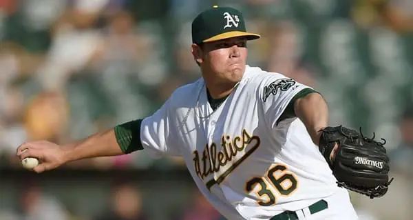 Aaron Brooks A's Starting Pitcher