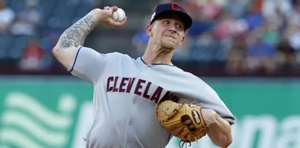 cleveland-indians-zach-plesac-600 Zach Plesac Indians Starting Pitcher