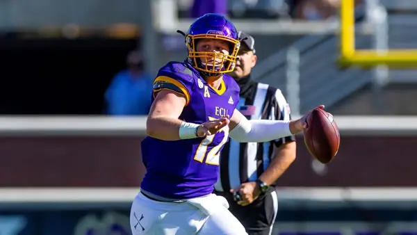 Holton Ahlers QB East Carolina