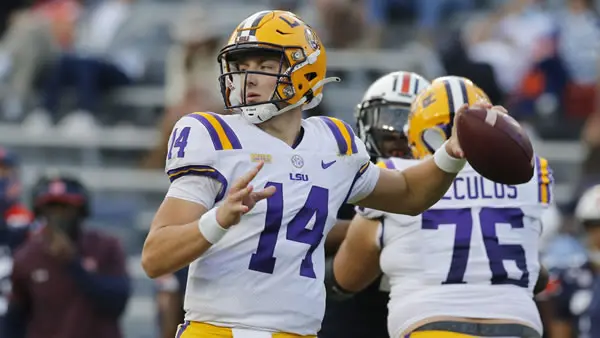 Max Johnson QB LSU