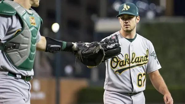 oakland-athletics-zach-logue Zach Logue Oakland A's Starting Pitcher