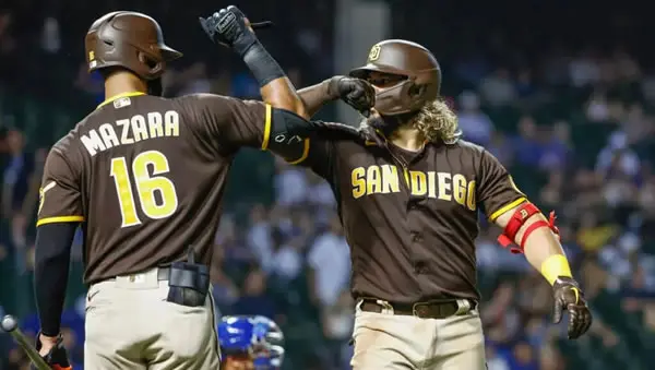 Padres Mazara and ALfaro