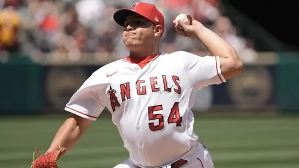 la-angels-jose-suarez Jose Suarez Angels Starting Pitcher