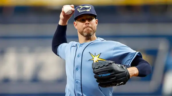 Corey Kluber Tampa Baty Rays