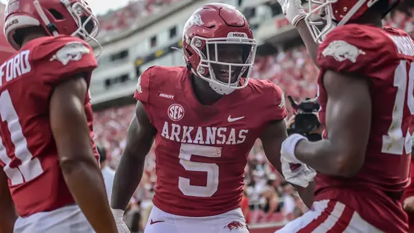 arkansas-razorbacks-raheim-sanders Raheim Sanders Arkansas Razorbacks RB