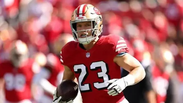 san-francisco-49ers-christian-mccaffrey Christian McCaffrey RB 49ers