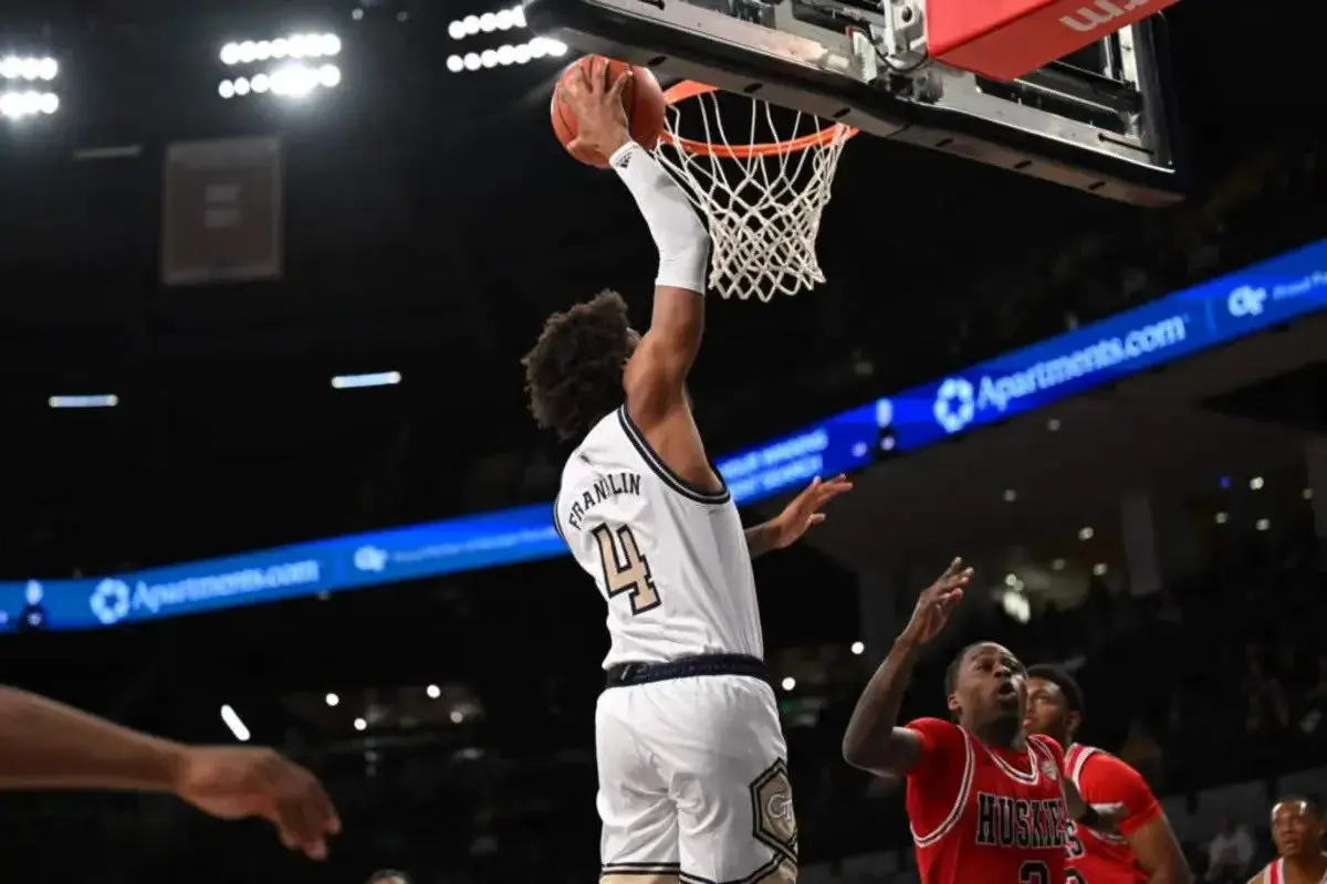 Ja'von Franklin Georgia Tech Yellow Jackets