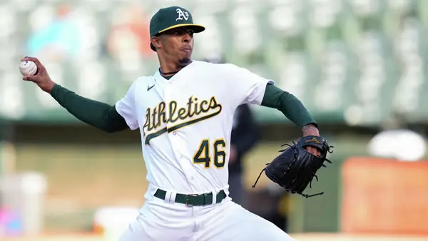 Luis Medina Oakland A's Starting Pitcher