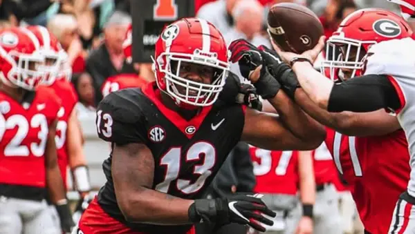 georgia-bulldogs-mykel-williams Mykel Williams Georgia DE
