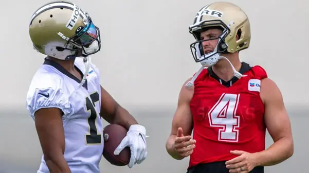 Michael Thomas & Derek Carr Saints