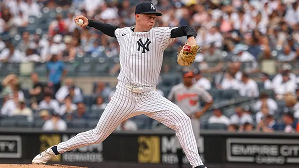 MLB: Baltimore Orioles at New York Yankees Will Warren NY Yankees Starting Pitcher