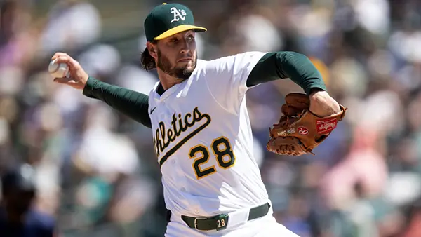 Mitch Spence Oakland A's
