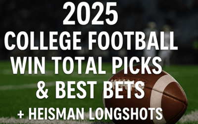 College Football Season Win Total Picks & Best Bets for 2025