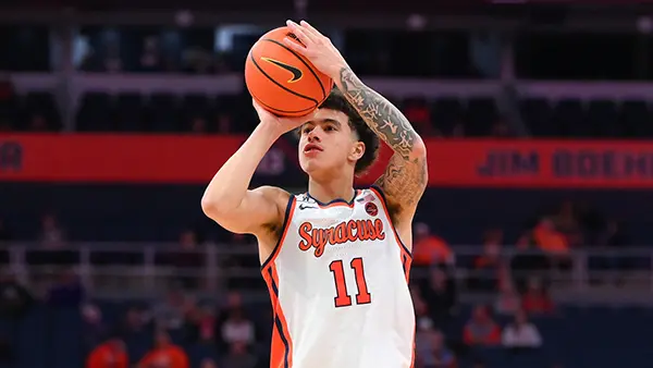 NCAA Basketball: Mercyhurst at Syracuse Naithan George Syracuse Orange