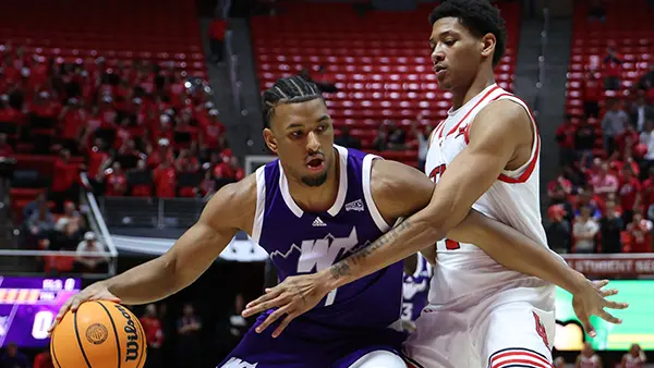 NCAA Basketball: Weber State at Utah Malek Gomma Weber State