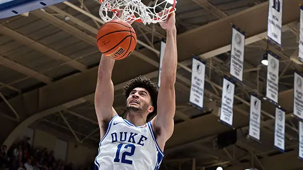 NCAA Basketball: Louisville at Duke Cameron Boozer Duke Blue Devils