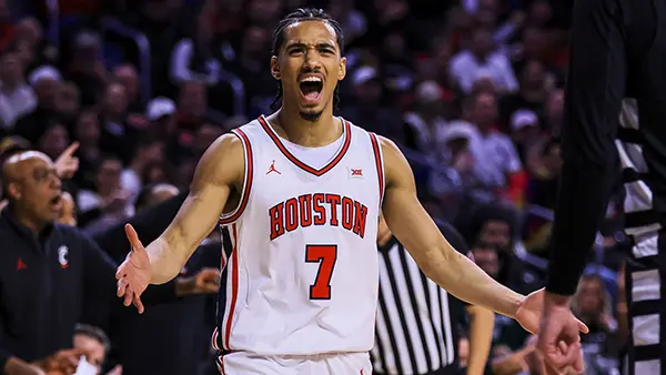 NCAA Basketball: Houston at Cincinnati Milos Uzan Houston Cougars