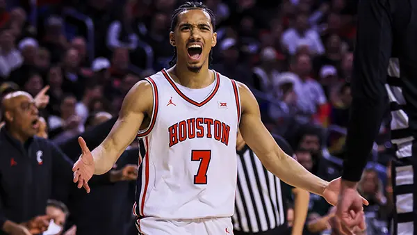 NCAA Basketball: Houston at Cincinnati Milos Uzan Houston Cougars