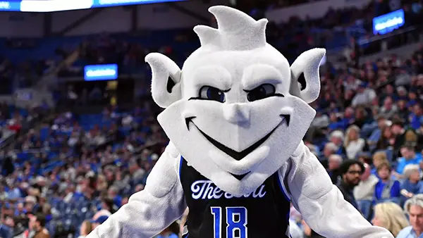 MBB v St Joseph SLU Billikens Mascot