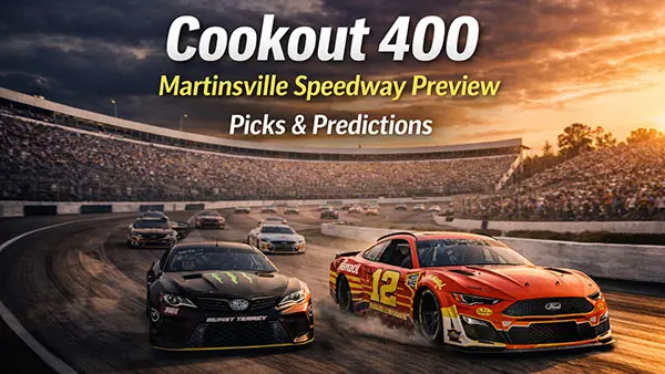 Cookout 400 Picks & Predictions: Martinsville Speedway Betting Preview