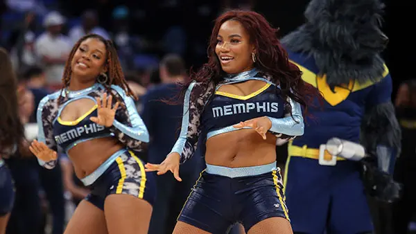 NBA: Portland Trail Blazers at Memphis Grizzlies Memphis Grizz Girls