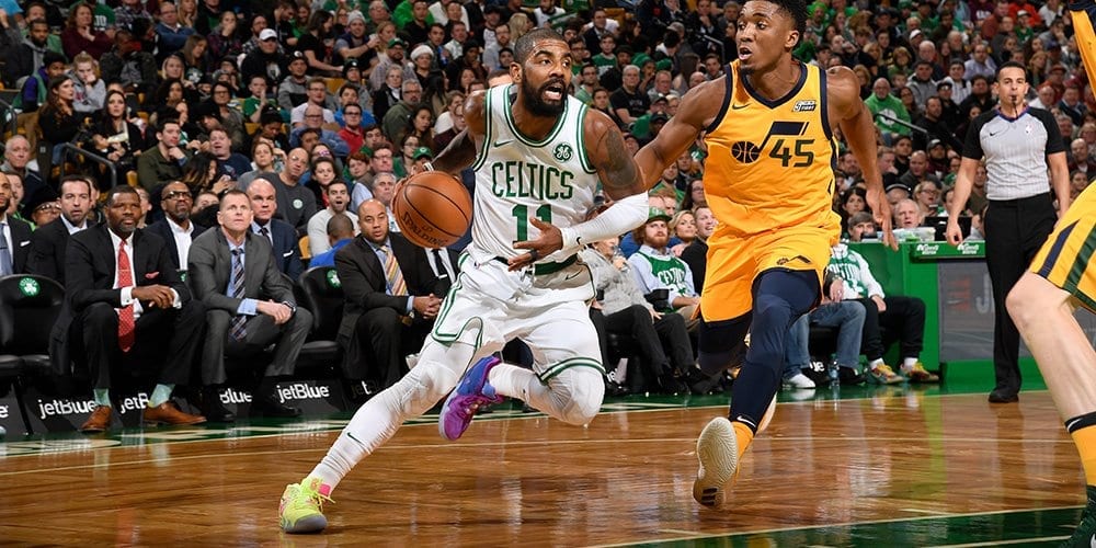 Kyrie Irving Celtics vs Jazz
