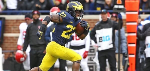 Karan Higdon Wolverines RB