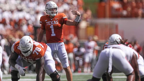 Hudson Card Texas Longhorns QB