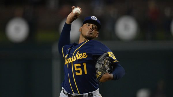 Freddy Peralta Milwaukee Brewers Starting Pitcher