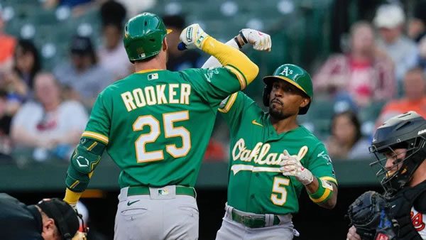 Brent Rooker Oakland Athletics