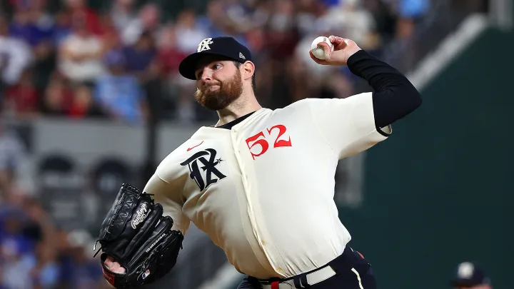 texas-rangers-jordan-montgomery Jordan Montgomery Starting Pitcher for Game 2 of the World Series
