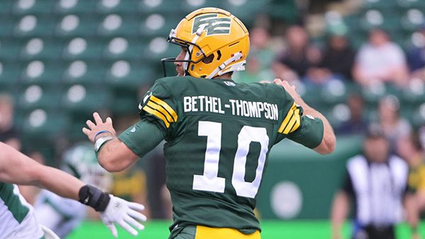 McLeod Bethel-Thompson QB Edmonton Elks