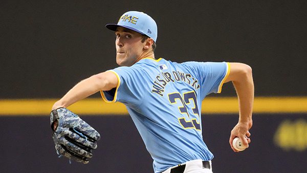 Jacob Misiorowski Starting Pitcher Milwaukee Brewers