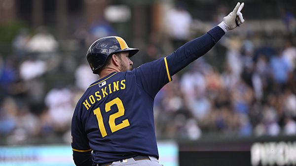 Rhys Hoskins Milwaukee Brewers