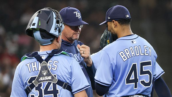 Taj Bradley Tampa Bay Rays Starting Pitcher