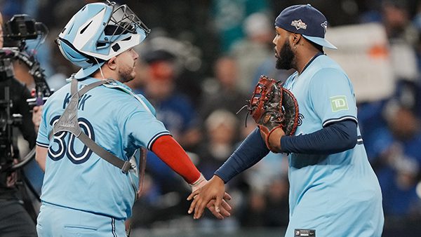 Kirk and Guerrero Toronto Blue Jays
