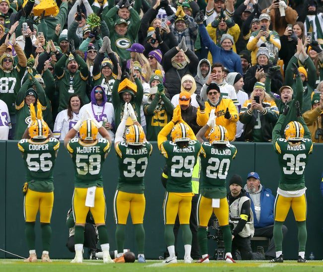 Green Bay Packers against the Minnesota Vikings on Sunday, November 23, 2025, at Lambeau Field in Green Bay, Wis. The Packers defeated the Vikings 23-6. Wm. Glasheen USA TODAY NETWORK-Wisconsin