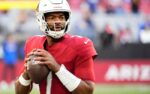 Arizona Cardinals quarterback Jacoby Brissett (7) prepares to play the Los Angeles Rams at State Farm Stadium on Dec 7, 2025, in Glendale, Ariz.