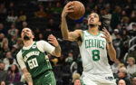 Celtics Josh Minott and Bucks Cole Anthony