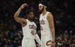 Donovan Mitchell & Jarrett Allen Cleveland Cavs