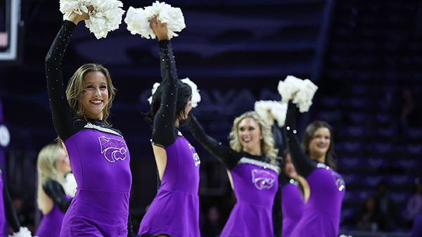 Kansas State Basketball Cheerleaders