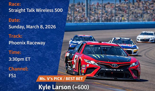 Straight Talk Wireless 500 Picks & Predictions: NASCAR Betting Preview for Phoenix Raceway