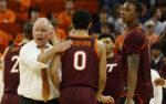 Head coach Mike Young Virginia Tech