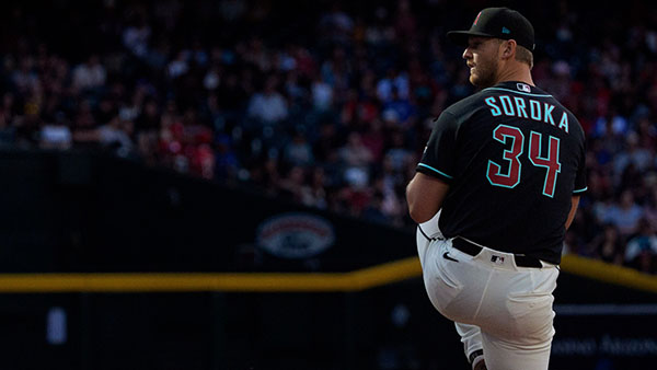 MLB: Atlanta Braves at Arizona Diamondbacks Michael Soroka Arizona Diamondbacks